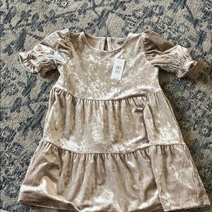 Gap crushed velvet dress toddler 3